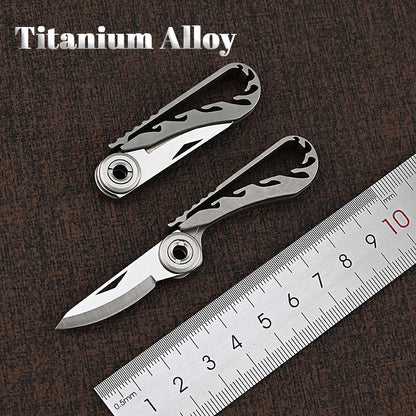 Compact Lightweight Metal Keychain Clip