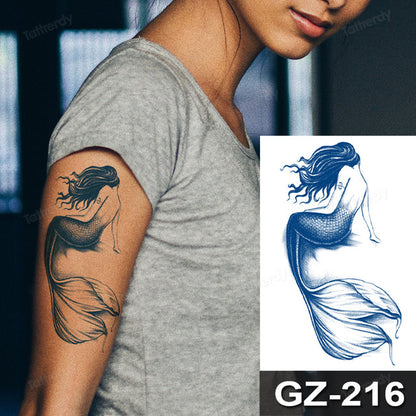 Colorful Tribal Dreamcatcher Temporary Tattoo Design