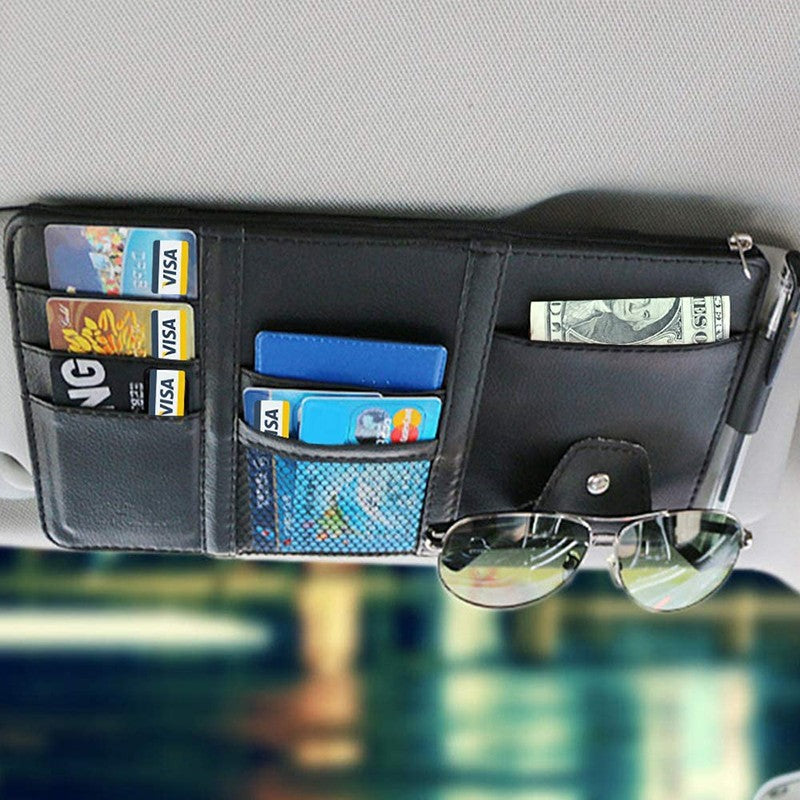 Car Premium Visor Storage Pocket