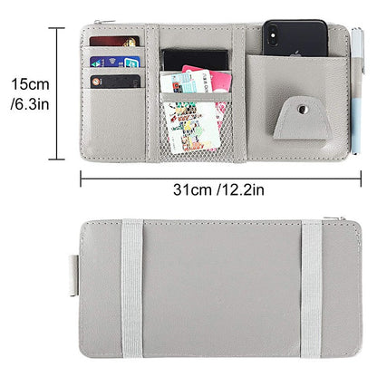 Car Premium Visor Storage Pocket