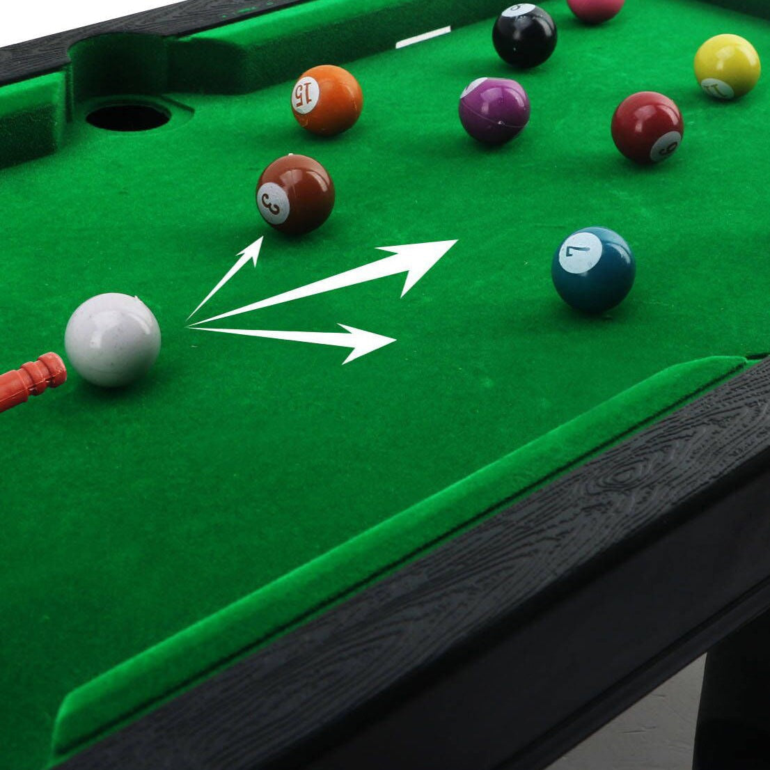 Compact Home Pool Table Game