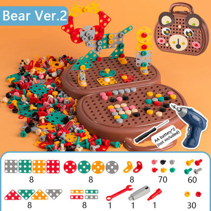 Fun Kids Electric Drill Play Set Toy