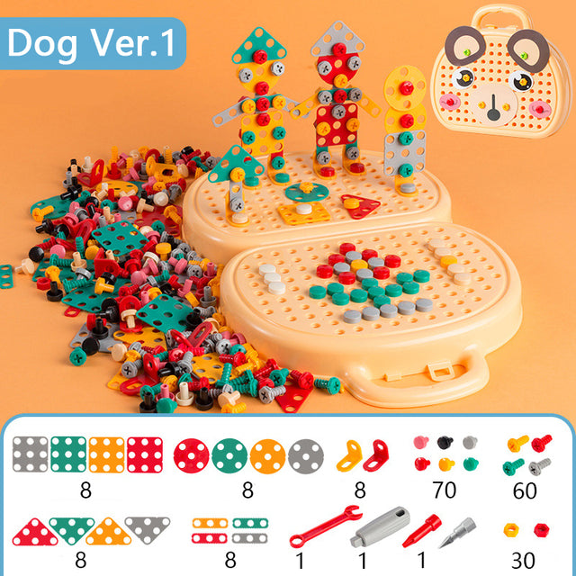 Fun Kids Electric Drill Play Set Toy