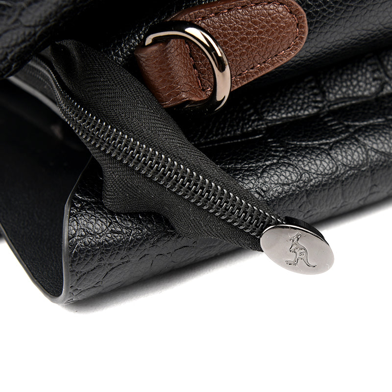 Designer Leather Tote Handbag