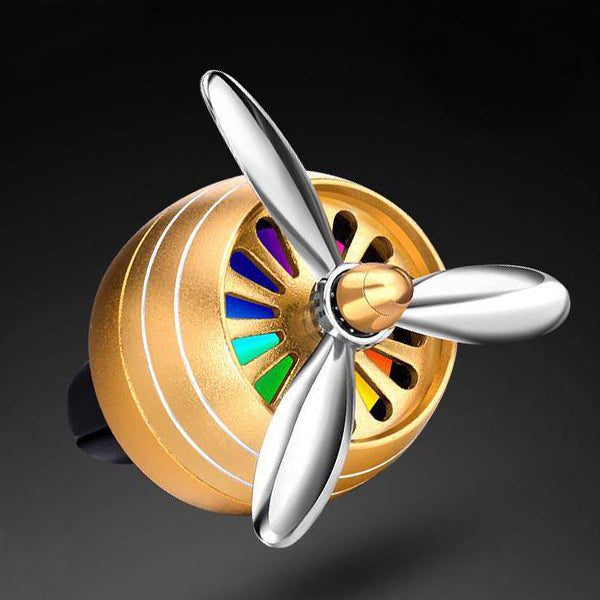 Cool Car Air Freshener LED Spin Lamp - Fesara