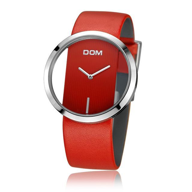 Sleek Crystal Clear Fashion Watch - Fesara