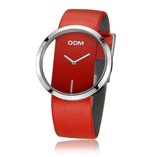 Sleek Crystal Clear Fashion Watch - Fesara