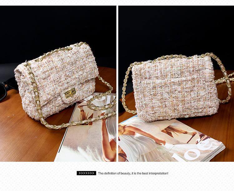 Premium Designer Crossbody Flap Handbag
