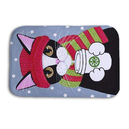 Colorful Cute Welcome Door Mats