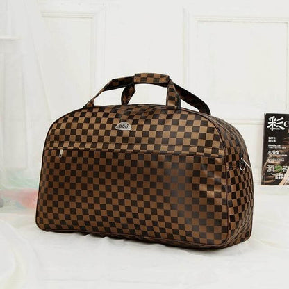 Stylish Canvas Travel Duffel Zipper Bags