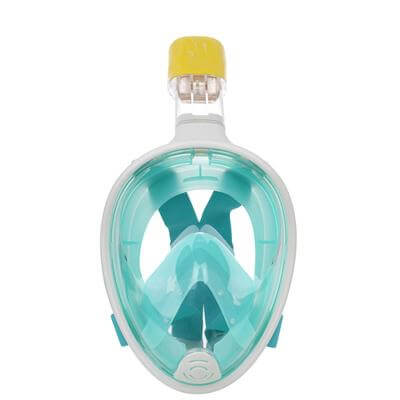 Clear Full Face Scuba Diving Mask with Ear Plugs - Fesara