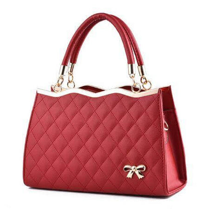 Korean Style Leather Crossbody Bag