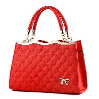 Korean Style Leather Crossbody Bag