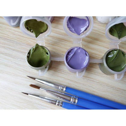 Beautiful Flowers Paint By Numbers Art Kit