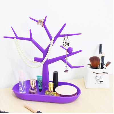 Wooden Bird Shaped Storage Shelf