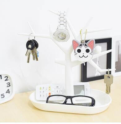 Wooden Bird Shaped Storage Shelf