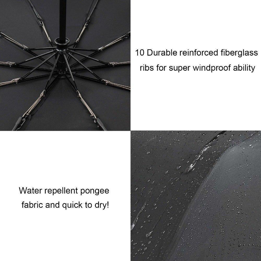Compact Auto Open Close Waterproof Umbrella