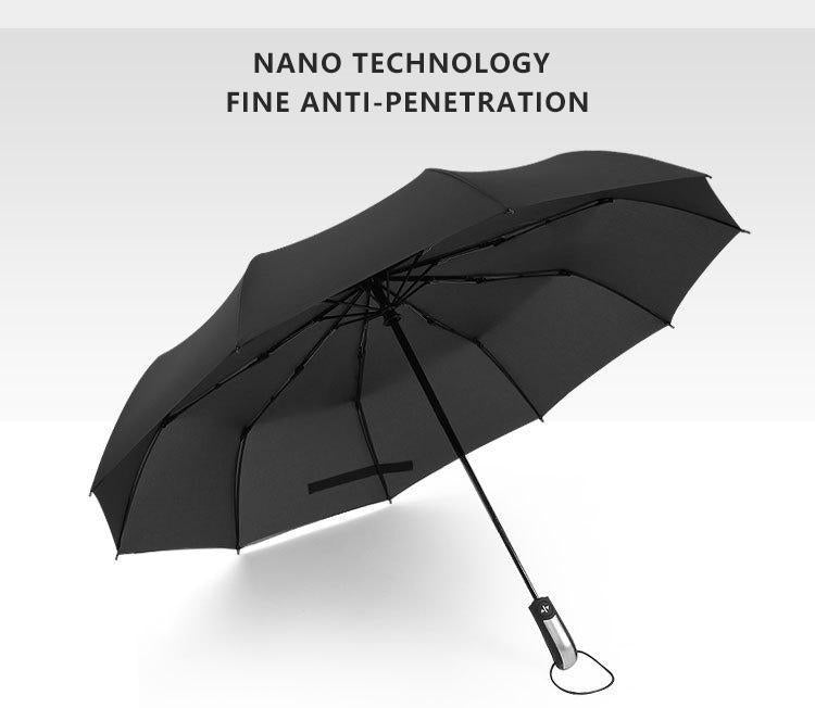 Compact Auto Open Close Waterproof Umbrella