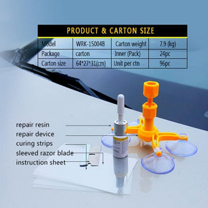 Easy Car Windshield Repair DIY Kit Glass Fix