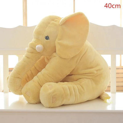 Cuddly Soft Baby Elephant Toy Pillow