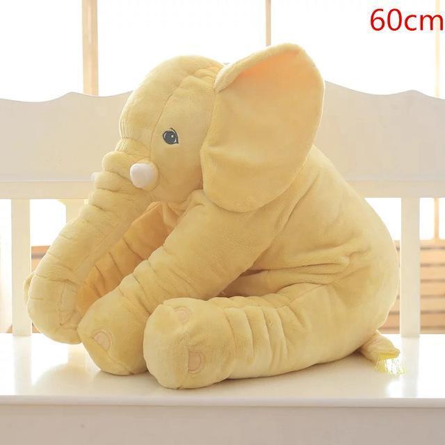 Cuddly Soft Baby Elephant Toy Pillow