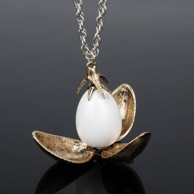 Mythical Dragon Pendant Necklace - Fesara