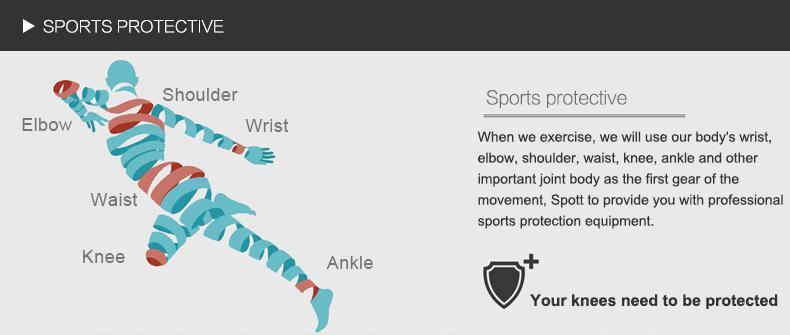 Supportive 3D Knee Support Sleeve - Fesara