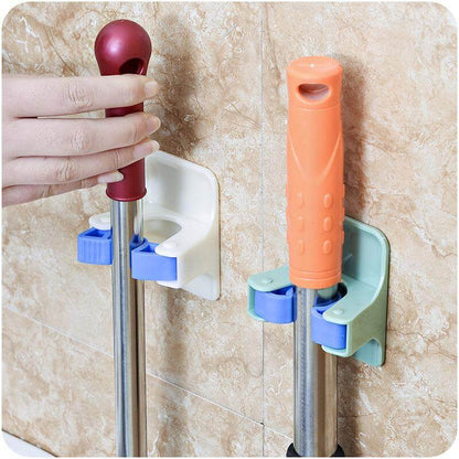 Wall Mounted Mop Hangers 2 Pack