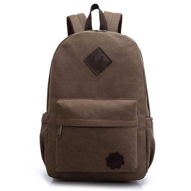 Vintage Leather Laptop Backpack for Men