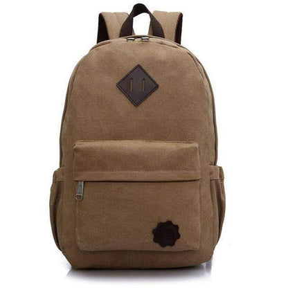 Vintage Leather Laptop Backpack for Men