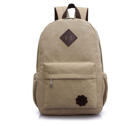 Vintage Leather Laptop Backpack for Men