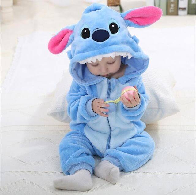 Cute Animal Baby Romper Suit