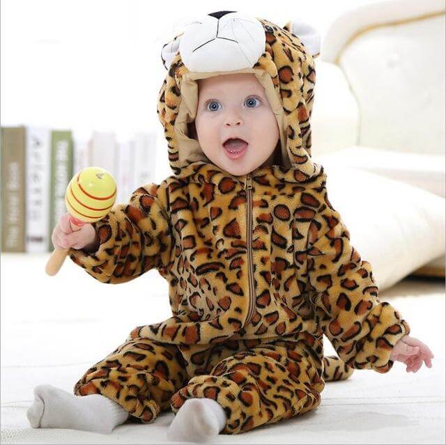 Cute Animal Baby Romper Suit