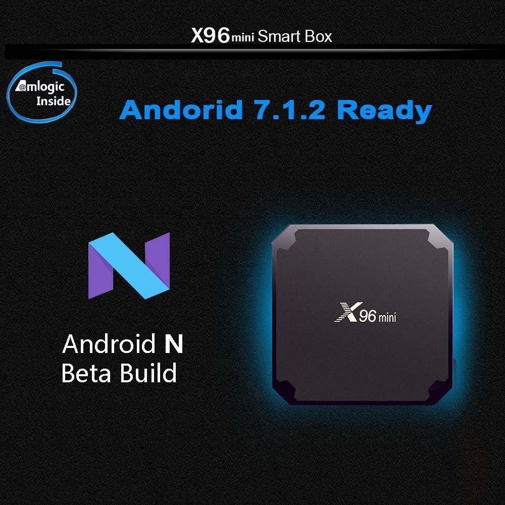 Compact Android 7.1 TV Box Streaming Media Player