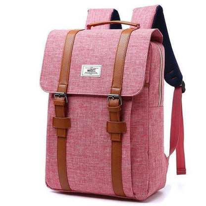 Retro Style Canvas Backpack