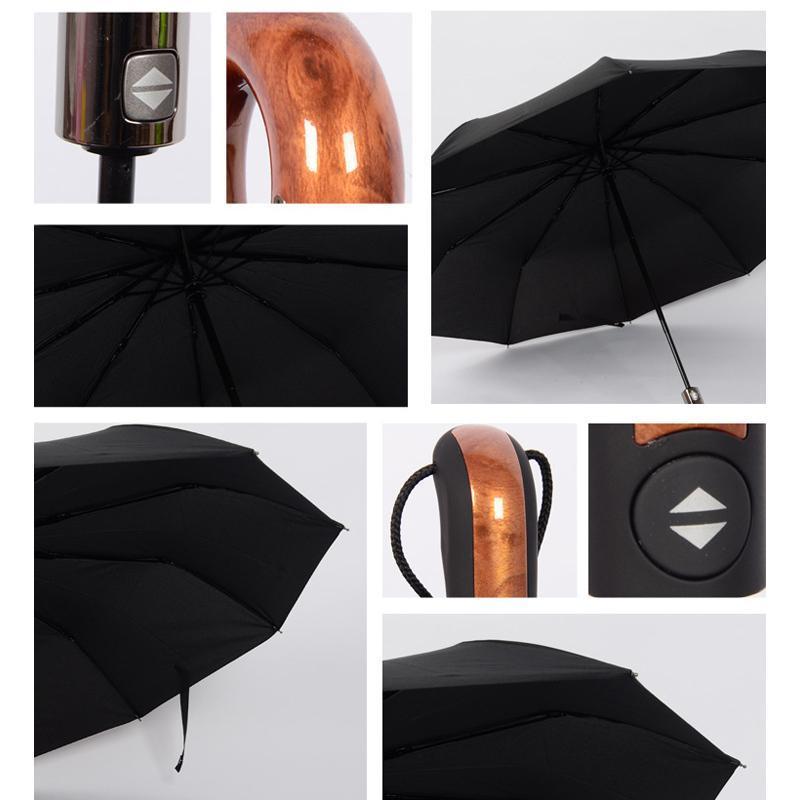 High Quality Classic Automatic Windproof Umbrella