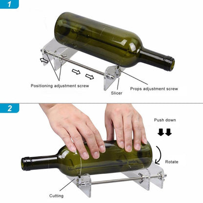 Easy Glass Bottle Cutter DIY Cutting Kit