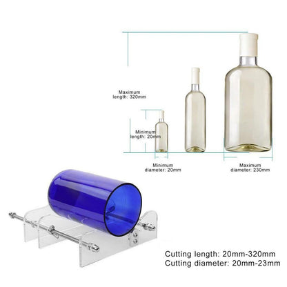 Easy Glass Bottle Cutter DIY Cutting Kit