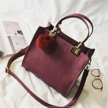 Luxury Soft Leather Ladies Shoulder Handbag