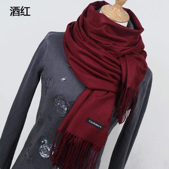 Soft Silk Wrap Scarf