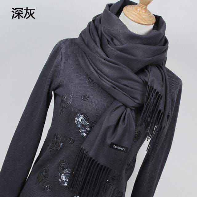 Soft Silk Wrap Scarf