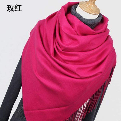Soft Silk Wrap Scarf