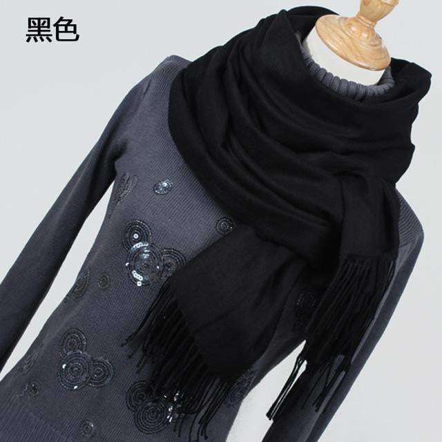 Soft Silk Wrap Scarf