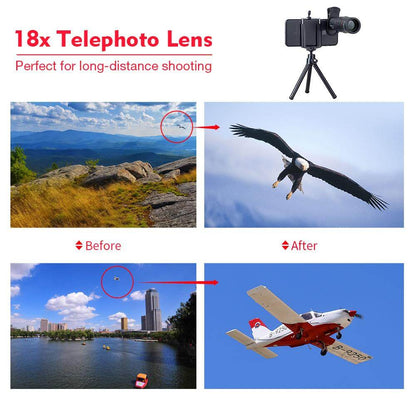 High Quality 18x Zoom Mobile Phone Lens