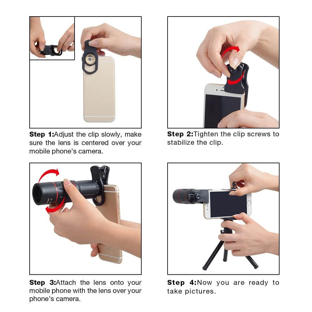 High Quality 18x Zoom Mobile Phone Lens