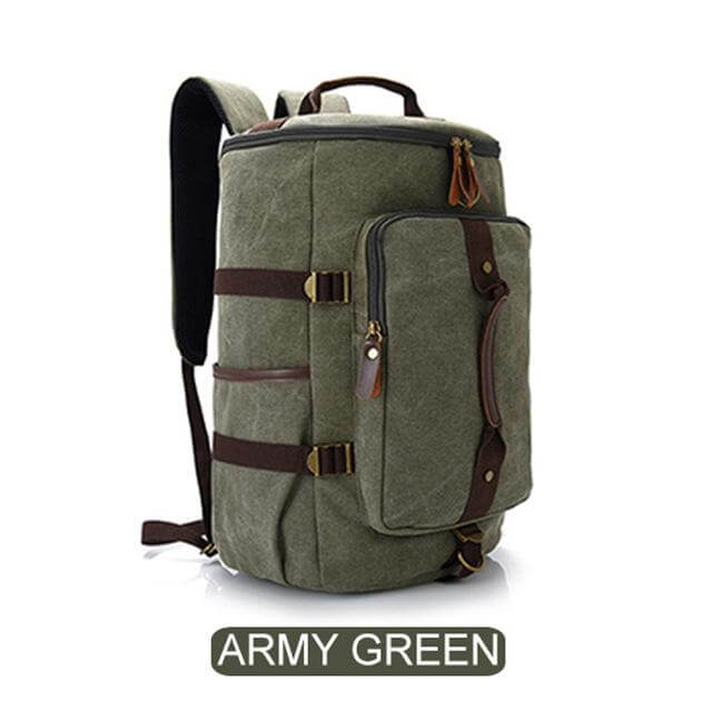 Spacious Retro Style Travel Backpack - Fesara