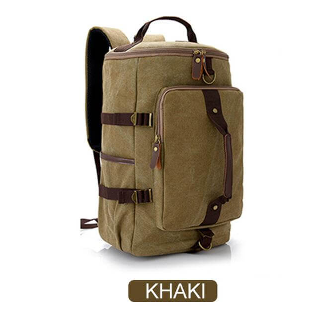 Spacious Retro Style Travel Backpack