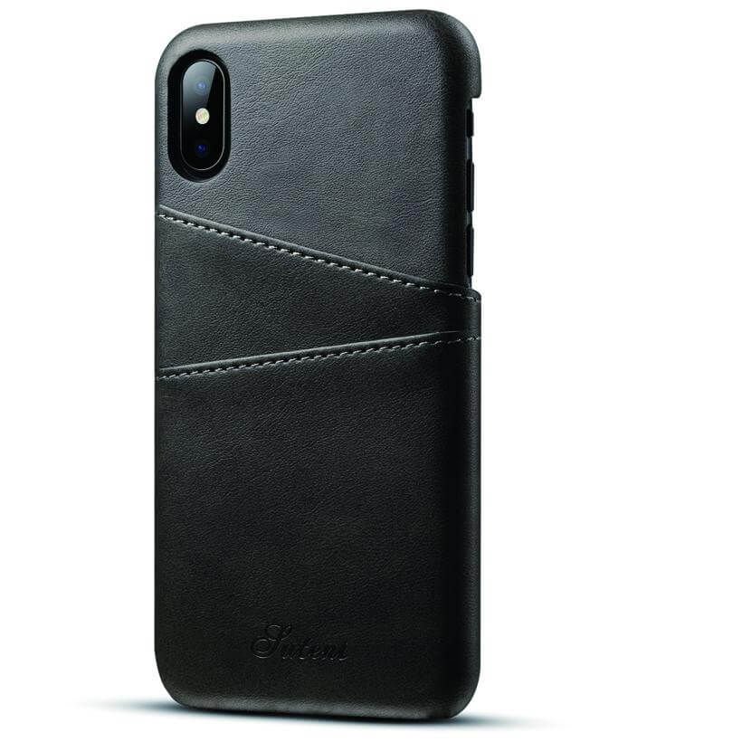 Premium Leather iPhone X Wallet Cover