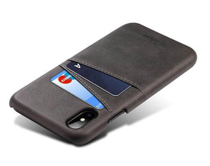 Premium Leather iPhone X Wallet Cover - Fesara