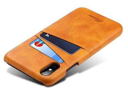 Premium Leather iPhone X Wallet Cover